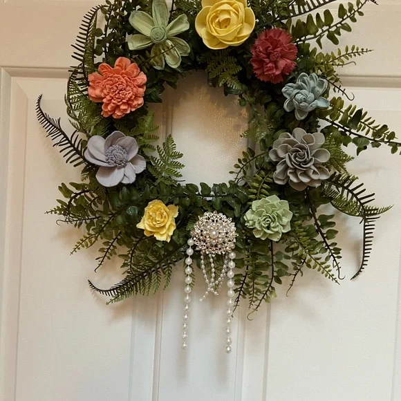 Solo wood medium wreath